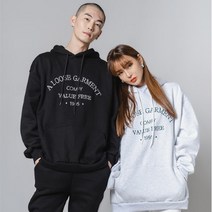 기모 루즈 오버핏 후드티