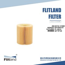 차량용필터 렉서스용 E814HD191 HU7009Z OX413D1 04152-38010 토요타 뷰익