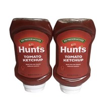 헌트 토마토 케찹 567g 2팩 Hunts Tomato Ketchup, 1