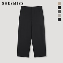 [쉬즈미스(SHESMISS)] [쉬즈미스] [22SS]컴포티 밴딩 와이드 팬츠_SWWSLM