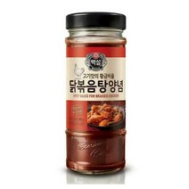 CJ더마켓 만능 소스 황금 소스 양념 장레시피 백설 닭볶음탕양념 닭볶음탕 닭갈비 만능간장 닭요리 490G, 14개