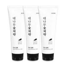 [닥터이엘] 자연유래 대나무 숯치약 잇몸치약 120g x 3개, 단품