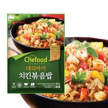 롯데 쉐푸드 데리야끼 치킨 볶음밥 450g(2인분)냉동, 450g, 1개