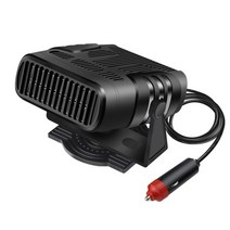 무시동히터 차박 캠핑보일러 2 in 1 자동차 12v24v 휴대용 자동차 냉각 가열 팬 360도 회전 자동차 서리 제거 장치 앞 유리 김서림 자동차 액세서리, 12v
