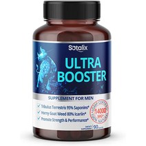 SOTALIX SUPPLEMENT Ultra Booster 14 000mg with Tribulus Terrestris 95％ Saponins Horny Goat Weed 80％ Icariin for Energy Strength Endurance - Made in Th