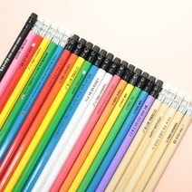 incolor 잘 써지는 네임연필 / 한개부터 주문제작, 1개, 네츄럴육각미두(2B)
