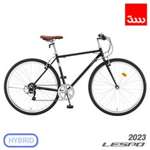 (완조립/사은품) 삼천리 2023 레스포 펠릭스 7단 700C 하이브리드 자전거, (440)블랙