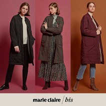 (방송최저가) 마리끌레르(Marie Claire) 리버시블 플리스 롱 퀼팅 패딩