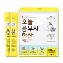 오늘 콤부차 한잔 레몬 노슈가 30개, 5g