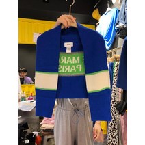 나그랑 스트라이프 셔링 풀오버 여성 니트 케이프 스카프 크로스 심플 후드 단가라 워머