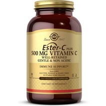 솔가 에스터C 플러스 500mg 비타민C 250베지캡슐, 1개, 100베지캡슐