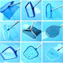 수영장뜰채 연못 수질관리 쓰레기거름망 나뭇잎뜰채, 5m 폴대