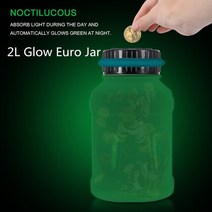 스마트금고 개인금고 미니 가정용 대형 금고Youool-전자 돼지 저금통 ATM 암호 돈 상자 현금 동전 절약 은, 09 녹색