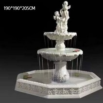 천사 분수대 야외 분수 석재 실내 인공 폭포 대형 공원 조경, J_190cmX190cmX205cm외순환