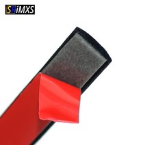 자동차 방음 재 본넷 풍절음 흡음 테이프 창 실란트 고무 Epdm 소음 절연 삼각형 밀봉 트림 뒤 유리, 8 M