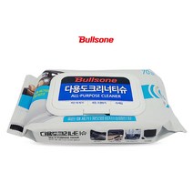 유니크앤몰 불스원 다용도 크리너티슈70매(찌든때 제거 오염방지 세정제 물티슈 클리너), 3개