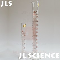 (JLS) 250ml ~ 500ml 국산 유리 메스실린더 (동성) Measuring Cylinder Graduated Cylinder, 500ml 1ea