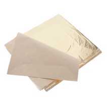 GHSHOP 100Pcs 구리 잎 금박 호일 카드 스크랩북 장식 만들기, 황금