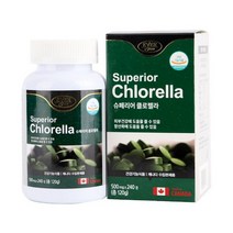 슈페리어 캐나다 클로렐라 크로렐라 CHLORELLA 엽록소