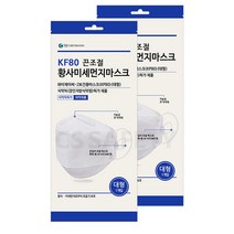 KF80 황사 미세먼지 마스크 대형 30매 끈조절 마스크, 단품, 단품