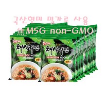 삼육 국내산 현미로 만든 채식라면 감자전분40%이상사용, 16개