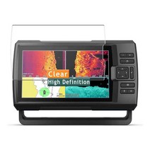 2pcs 애완 동물 소프트 클리어 스크린 프로텍터 커버 garmin 스트라이커 플러스 9cv 9sv 9inch 어군 탐지기 보호 용 보호 필름 가드, 없음