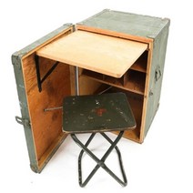 미군야전 테이블 데스크 미해병대 장교용 테이블 장교테이블 USMC WWII FIELD DESK MADE IN U.S.A, 1셋트, 2차세계대전 미해병대테이블  셋트