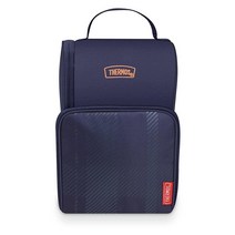 써모스 텀블러 보온 보냉 병 아동용 직립 도시락 밀폐용기 박스 용기통 검은색써모스, One Size, Navy Plaid