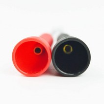 N58C 2mm 테스트 프로브 핀 2 개 비파괴 절연 피어싱 바늘 대부분의 멀티 미터 리드용 내구성 600-1000V 10, 한개옵션0