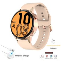 스마트밴드 스마트시계 가성비스마트워치 새로운 390390 hd 화면 nfc 남자 bLuetooth 통화 스포츠 gps 트랙 사용자 정의 다이얼 심박수 ecg ppg for, 실리카겔 금, 협력사, 원래 상자와 함께
