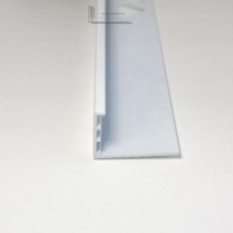 알루미늄 타일 코너비드-L자형몰딩(화이트)2400mm(재료분리대)(타일꼼꼼이)(타일마감재), 10mm, 2400mm