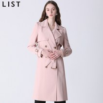리스트 리스트 릴리안 클래식 벨티드 트렌치코트