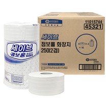 세이브 45321 점보롤 화장지 250m (2겹) 16롤 1박스