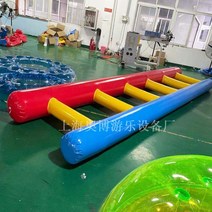 에어바운스 워터 트램폴린 에어볼 미니 바이킹 미끄럼틀 대형 물놀이 놀이터, 평형사다리 4미터