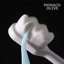 모나코올리브 아픈잇몸엔 오복 만세 칫솔 10P, 만세칫솔 블랙 10P