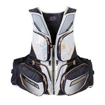 시마노 VF-113U 프로 구명복 구명조끼 바다낚시 3종 조끼, 리미티드 블랙