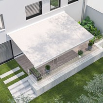 농막어닝 컨네이너어닝 접이식 테라스 햇빛가리개, 가로 6m X 세로 2.5m