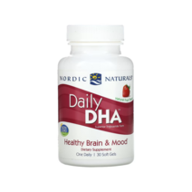 노르딕 내추럴스 데일리 오메가3 DHA 1000mg 30정 소프트젤 딸기 EPA