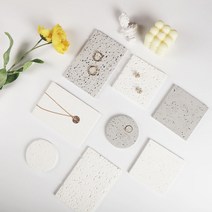 라이트앤 석고 트레이 촬영소품 오브제 악세사리, 석고 트레이 - 그레이 스몰 홀 10x15cm
