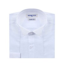 레디핏 턱시도용 염미복 화이트 긴팔셔츠_S1132