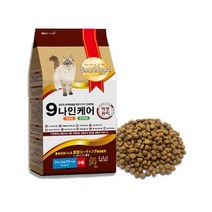 나인케어 캣 2.4kg 체형관리 고양이 사료, 단품