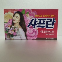 샤프란 아로마시트 핑크센세이션 시트형 섬유유연제, 1개