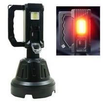 4컬러 렌즈 LED 충전식 손전등 렌터 서치라이트 D400 렌턴 작업등 안 후레쉬, 상세페이지 참조, 상세페이지 참조