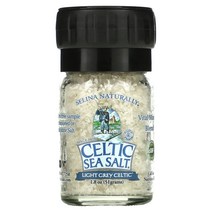 Celtic 바다 솔트 소금 라이트 그레이 바이탈 미네랄 블렌드 미니 분쇄기 51g(18oz)