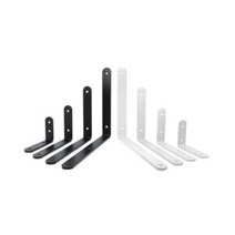 5T ㄱ자지지대 코너 선반 꺽쇠 받침, 블랙, 특대