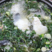 [통영수산물시장] 삼천포 봄 도다리쑥국 (도다리 4-6토막 300g x 2팩+쑥 50g)