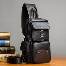 30대 40대 남성 숄더 크로스백팩 캐주얼 트렌드 브랜드 힙색 남자백 숄더 트렌드백 슬링백