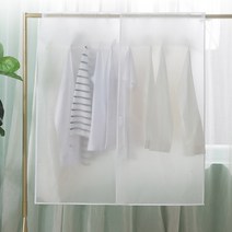 옷걸이 덮개 행거 커버 가리개 가림막 먼지방지 비닐 행거커버 옷장, No02.반투명의류먼지방지덮개90X110