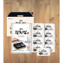원조 광천김 알찬세트1호 (도시락김9/전장1) 자취생 가정용 도시락김