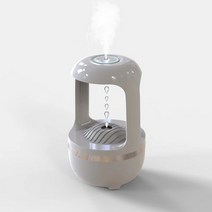 헤몬 물멍 미니가습기 휴대용 사무실 책상 usb 가습기 500ml, 화이트, 화이트